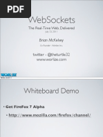 WebSockets: The Real-Time Web, Delivered