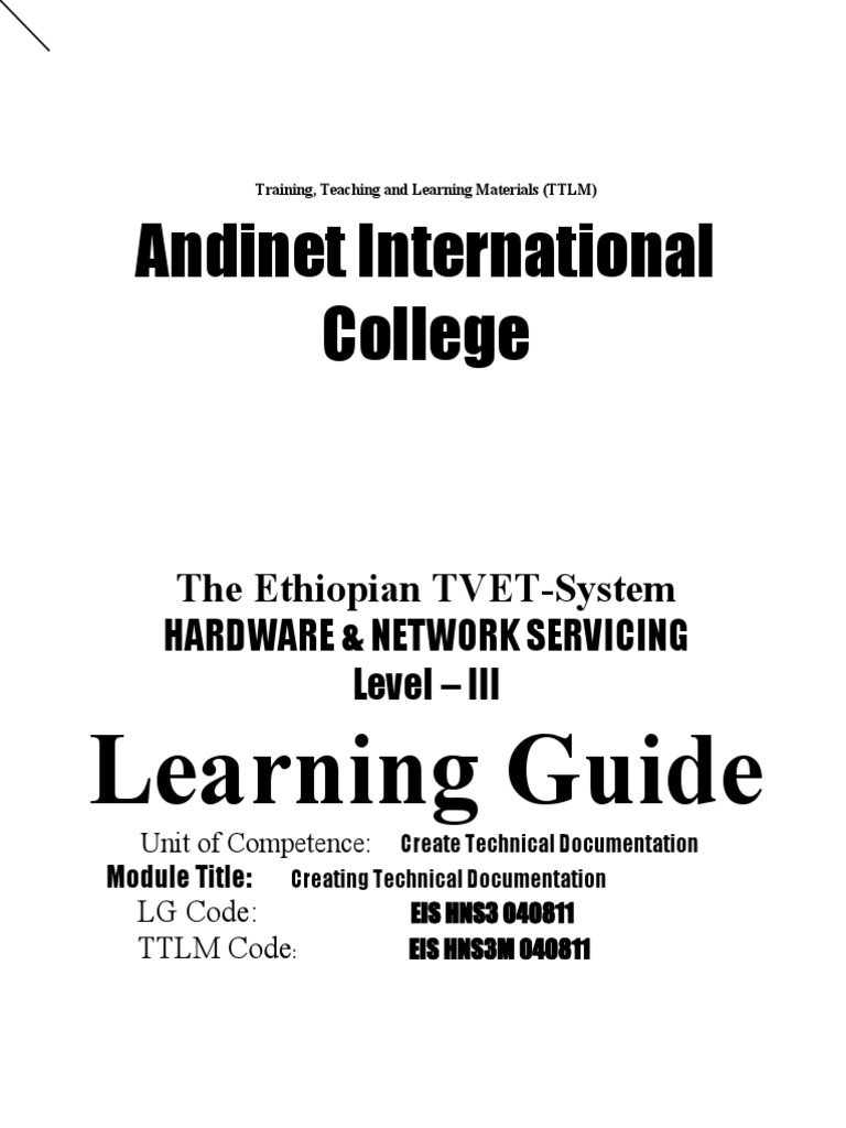 Create Technical Documentation | PDF