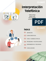 Interpretación Telefónica