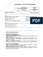 IT001 Sistemas de Telefonia