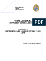 Capítulo III - Hidrodinámica A Flujo Libre - Texto Hidráulica General