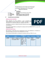 PLAN DE TRABAJO 3 y 4 SEMANAS DE GESTION 2022.