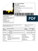 Factura: Chamba Manuel de Jesus Dirección Matriz