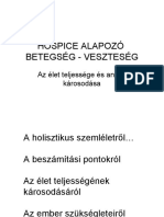 1.hospice Betegség - Veszteség