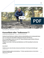 Kanonfäste Eller "Kalkonsnor"? - SVT Sport