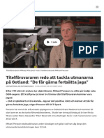 Titelförsvararen Redo Att Tackla Utmanarna På Gotland: "De Får Gärna Fortsätta Jaga" - SVT Sport