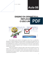 Ensino de gramática contextualizado em textos