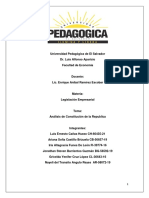 Analisis Constitucion de La Republica-Grupo 13 22082022