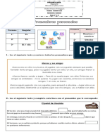 Guía Pronombres 4°A-B