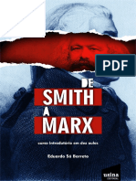 Eduardo Sá Barreto. De Smith a Marx curso introdutório em dez aulas. Usina Editorial, 2021