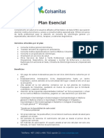 Coberturas - Plan Esencial