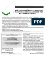 Sesmt - A Analise Ergonomica Do Trabalho e A Manutencao Da Q 31120613