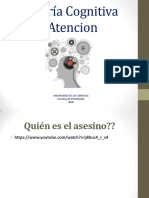 Teoría cognitiva de la atención