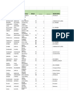 Lista de Asistencia