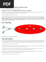 PT-Lab 20 - CBAC Trafic Inspection With ISR Router