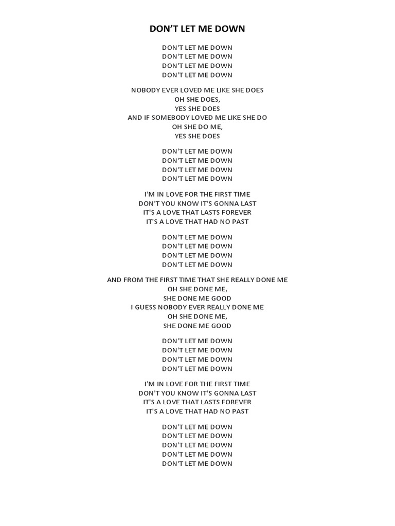 The Beatles - Songs | PDF