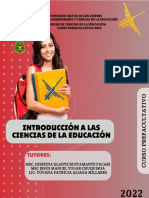 Dossier Intro. Cs. Educacion