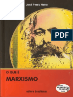O Que É Marxismo - José Paulo Netto