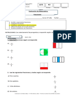 Evaluación Fracciones 