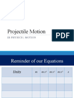 Motion 8 Projectile Motion 1