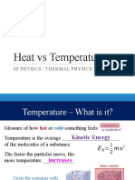 Thermal 1 Heat Vs Temperature