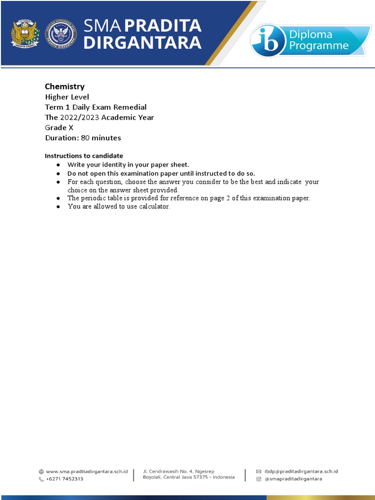 CHEMISTRY-Atomic Structure Remedial | PDF | Atomic Nucleus | Electron