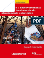 Promovendo o Desenvolvimento Econômico Local Através Do Planejamento Estratégico - Volume 1 - Guia Rápido (ONU Habitat)