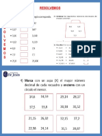 Ha-Orden de Números Decimales