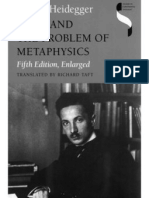 Heidegger - Kant and The Problem of Metaphysics