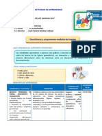 D1 A2 SESION MATE 21 Describimos y Proponemos Modelos de Tarjetas