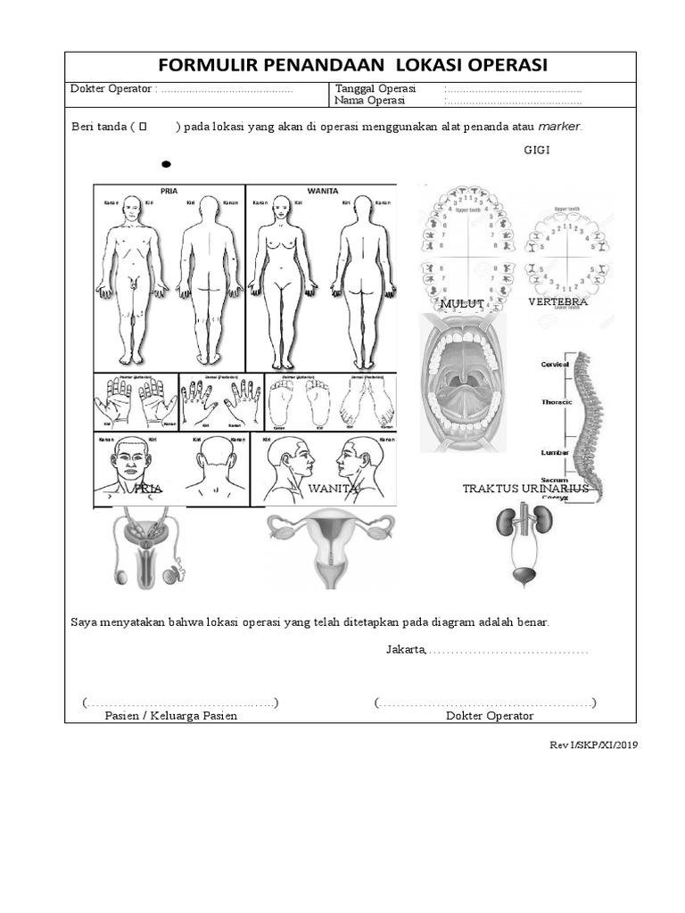 Form Site Marking Terbaru PDF Free PDF