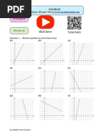 CorbettMaths Gradient Worksheet | PDF