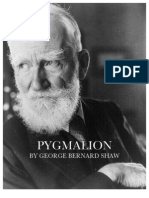 PYGMALION by George Bernard Shaw