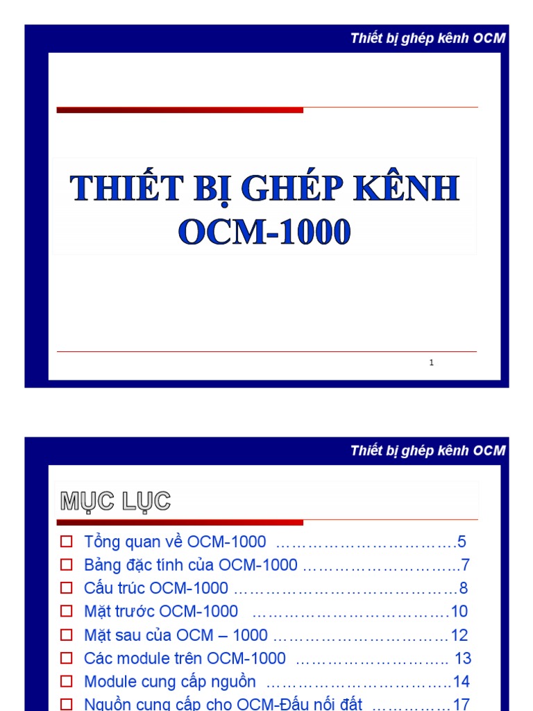 OCM Powerpoit To PDF PDF