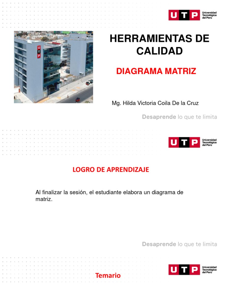 Diagrama de Matriz: Herramientas y Uso | PDF | Matriz (Matemáticas ...