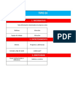 Parrilla de Contenido para Redes Sociales