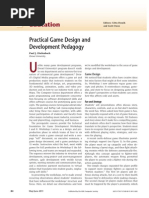 Practical Game Design and Development Pedagogy: Education