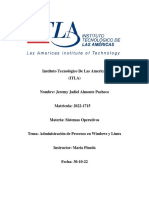 Administración de Procesos en Windows y Linux JJAP