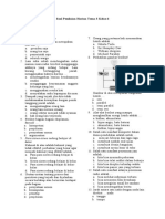 Soal Penilaian Harian Tema 3 Kelas 6