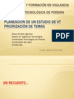 Planeación Priorización Estudio VT