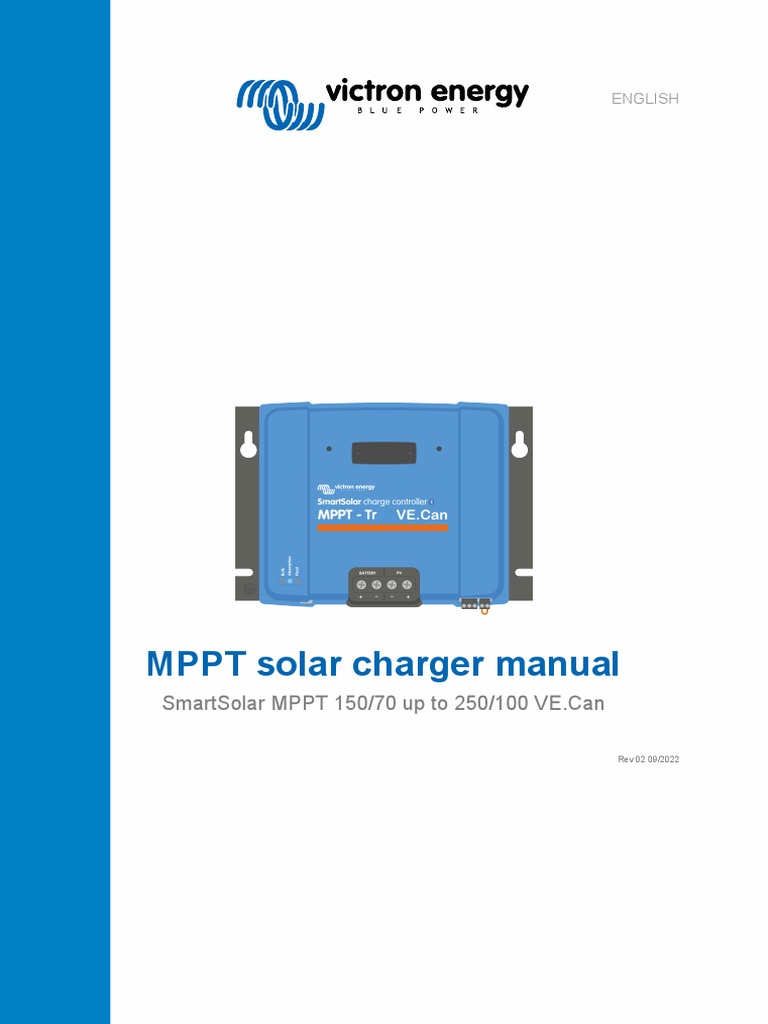 MPPT Solar Charger ManualEn PDF Battery Charger Photovoltaics
