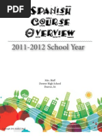 Download Spanish Course Overview by emmajw SN60907352 doc pdf
