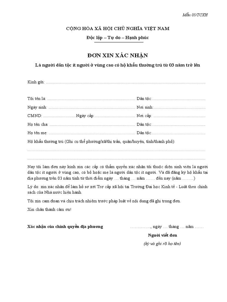 Djon Xin Xac Nhan Dan Su