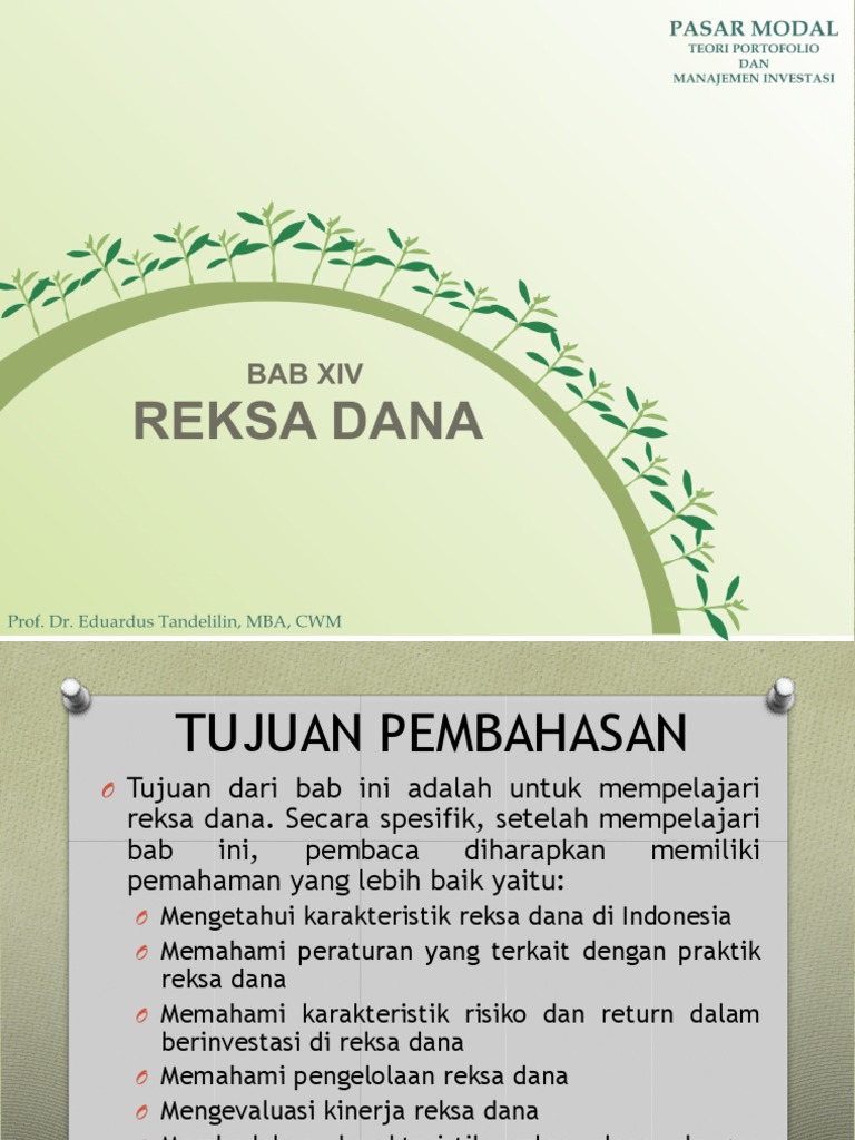 Panduan Lengkap Reksa Dana di Indonesia | PDF