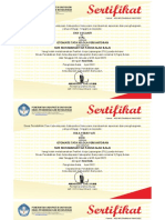 Sertifikat Magang SMK 2022