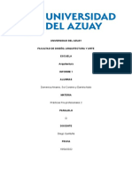 Informe 1 Prácticas Pre-profesionales 2 Bloque E1 y Capilla Universidad del Azuay