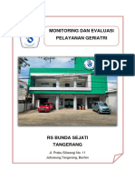 Pap 2 1 Ep C Elemen Penilaian (C) Rumah Sakit Telah Melaksanakan Proses Pemantauan Dan Evaluasi Kegiatan Pelayanan Geriatri