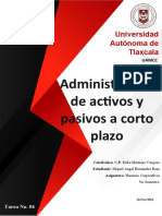 Administración de Activos y Pasivos A Corto Plazo