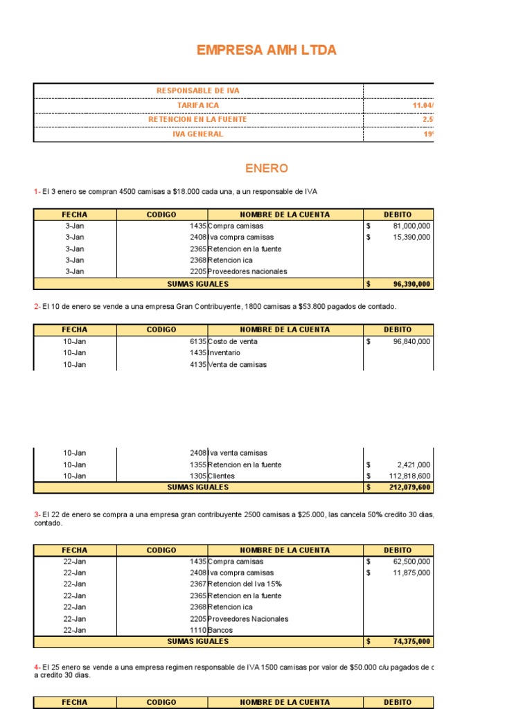 Registro Contable de Compras y Ventas | PDF | Tarjeta de débito ...