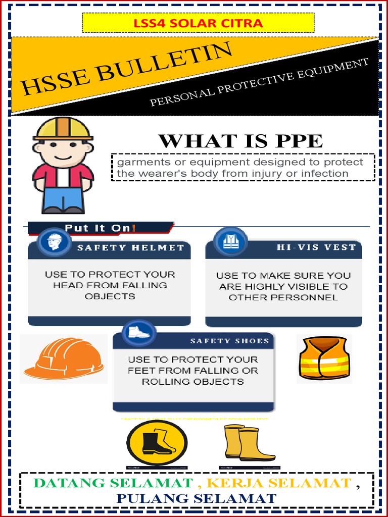 Hse Bulletin Ppe August 2022 PDF